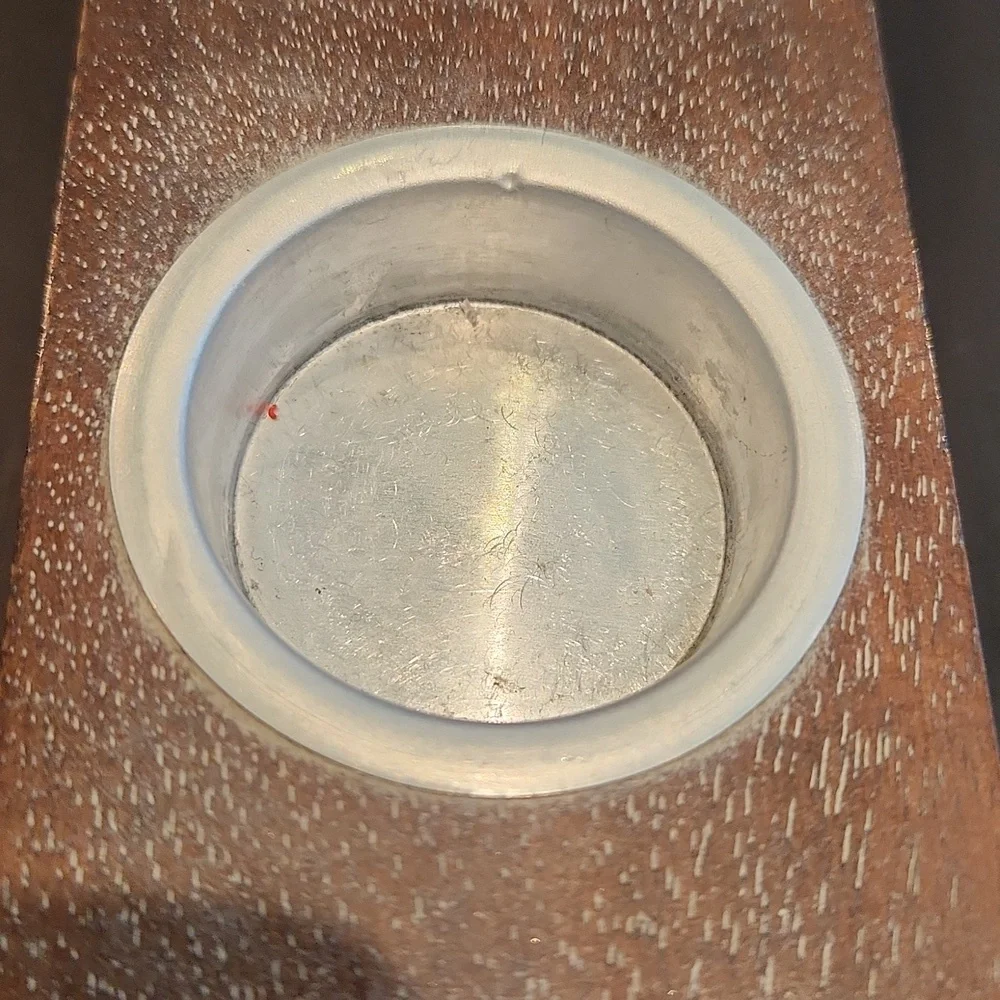 WEST ELM 5 slot candle holder